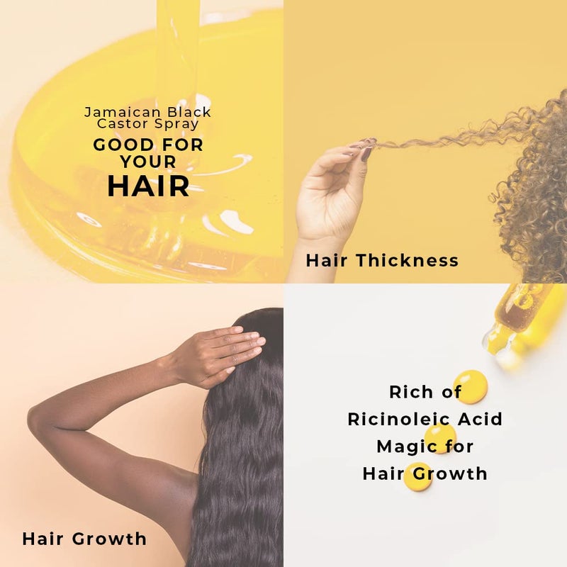 Well's Oil Jamaican Black Castor & Rosemary Oil Spray for Hair | 4 oz (118 mL) | Lightweight Scalp & Hair Moisturizing Oil | Botanical Oil Blend | External Use Only - Image 3